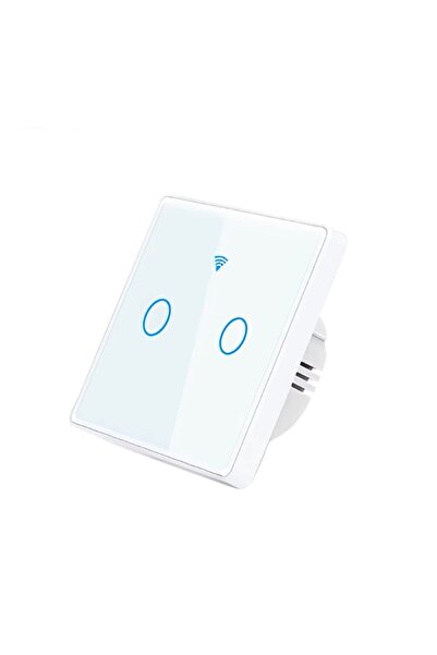 OEM Έξυπνος Διακόπτης με ή χωρίς Ουδέτερο, Wi-Fi, 10Α, 2 Κανάλια, Σκληρυμένο ...