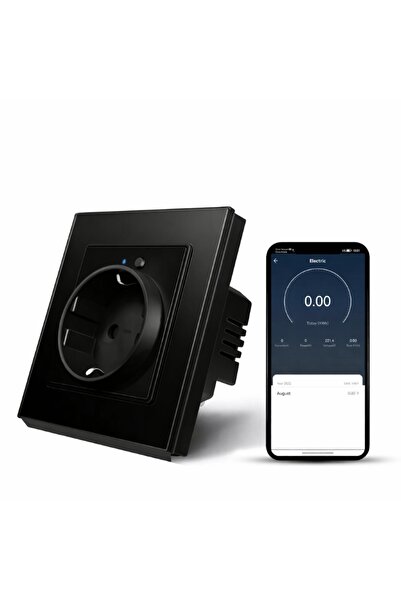 OEM Έξυπνη Πρίζα, Σκληρυμένο Γυαλί, 16Α, Παρακολούθηση Ενέργειας, Wi-Fi, Εφαρ...