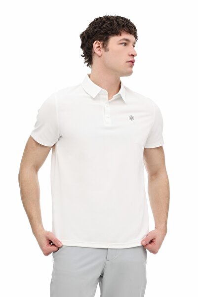 lumberjack MB GIRT 12P23001 6FX Beyaz Erkek Kısa Kol T-Shirt