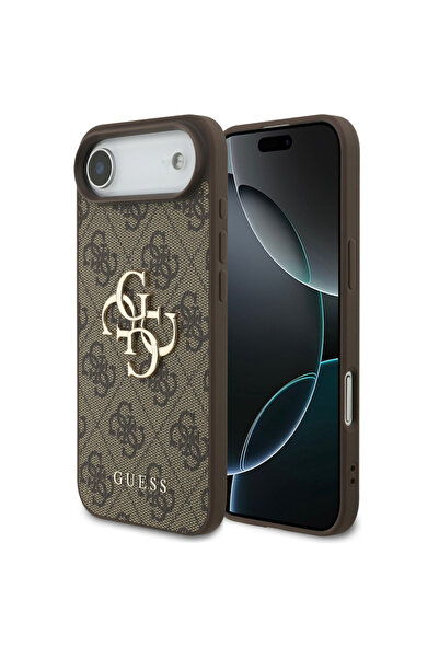 Guess Θήκη iPhone 17 Air, Guess, PU ​ ​ Καφέ