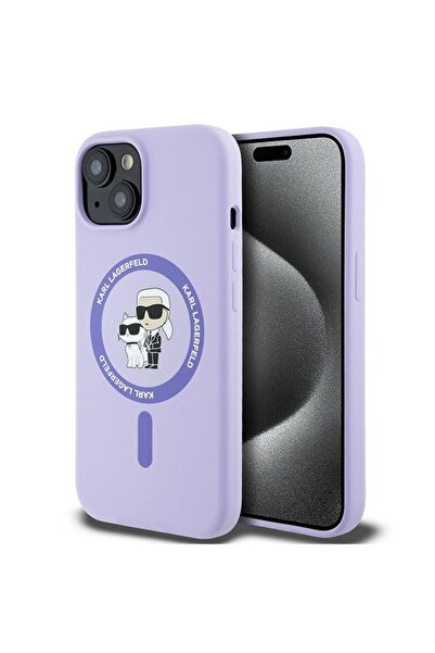 Stef's Cat Θήκη iPhone 15, Γάτα της Στεφ, Δαχτυλίδι Σιλικόνης MagSafe (KLHMP1...