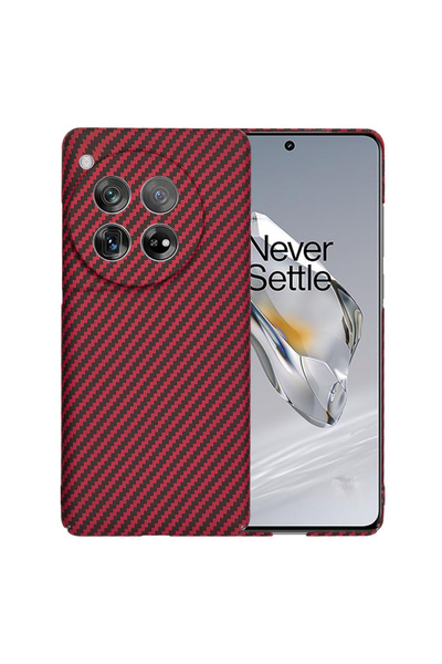 Techsuit Husa pentru OnePlus 12, Techsuit, Policarbonat, Rosu