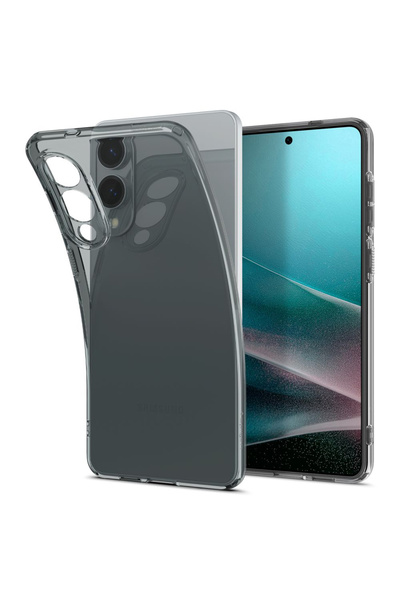 Spigen Husa pentru Samsung Galaxy S25 Edge, Spigen, TPU, Cenusiu