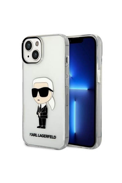 OEM Husa pentru iPhone 14 Plus, Karl Lagerfeld, Protectie, transparenta