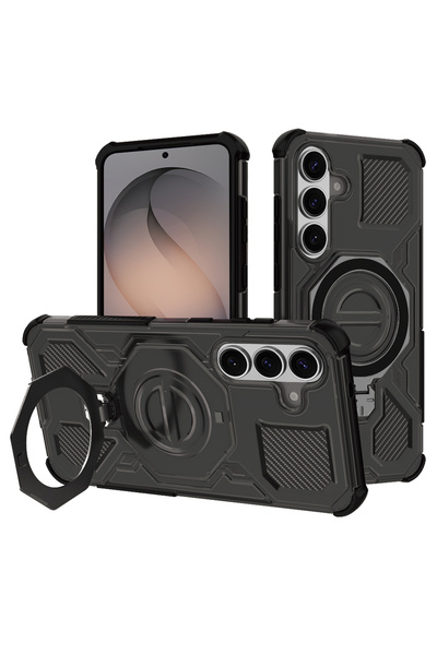 Techsuit Husa pentru Samsung Galaxy S26, Carbon Shield PRO, protectie antisoc...