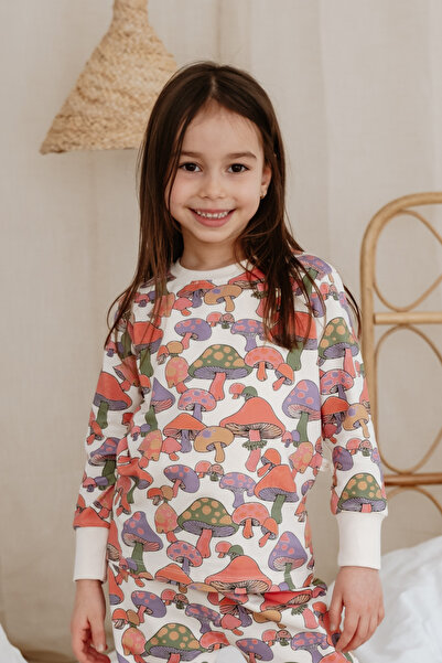 Oh La La Koala For Little Ones قميص بيجامة بنقشة الفطر