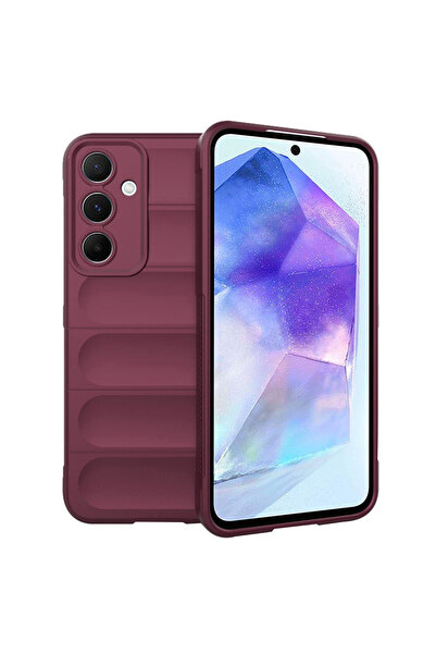 Techsuit Husa pentru Samsung Galaxy A55 5G, Techsuit, TPU, Bordo