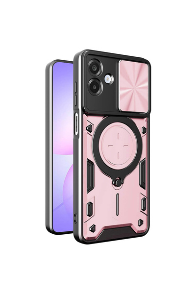 Techsuit Husa pentru Samsung Galaxy A07 4G, Techsuit, TPU, Roz Auriu