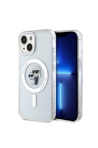Stef's Cat Husa pentru iPhone 15 Plus, Stef's Cat, Glitter MagSafe (KLHMP15MH...