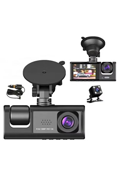 OEM Μαύρο Κουτί S1 Κάμερα Αυτοκινήτου με 3 Κάμερες