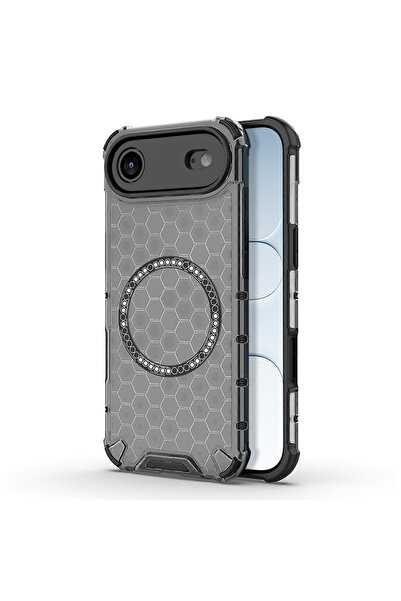 Techsuit Husa pentru iPhone 17 Air, HoneyComb Shield MagSafe [Camera Protecti...