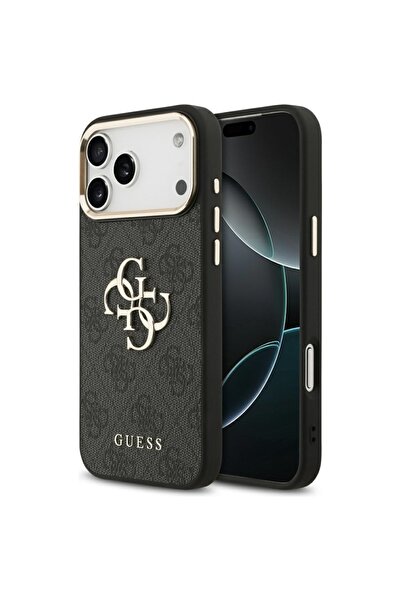Guess Θήκη για iPhone 17 Pro Max, Guess, PU ​ ​ Μαύρο