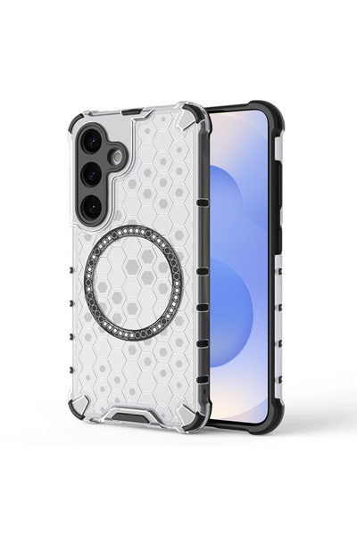 Stef's Cat Husa pentru Samsung Galaxy S25, Stef's Cat, HoneyComb Shield MagSa...
