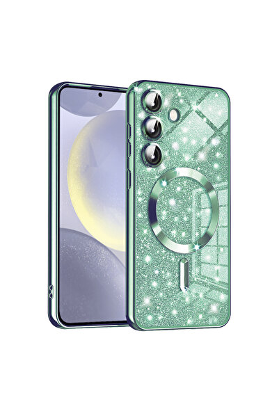 Stef's Cat Husa pentru Samsung Galaxy S24 Plus, Stef's Cat, Luxury Glitter Ma...