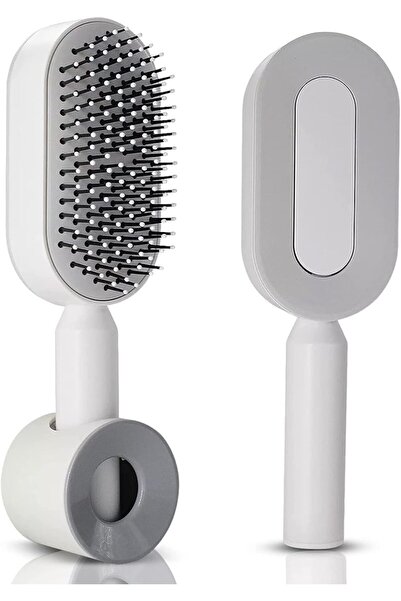 Arabest فرشاة شعر ذاتية التنظيف، مع وسادة هوائية ثلاثية الأبعاد للتدليك، لفك ...