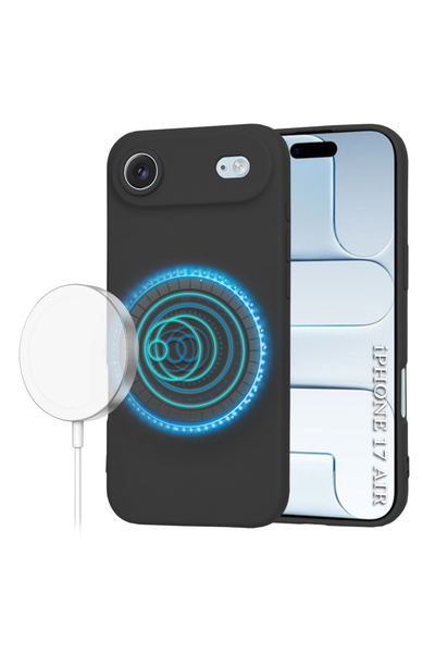 Techsuit Husa pentru iPhone 17 Air, Techsuit, Silicon, Negru