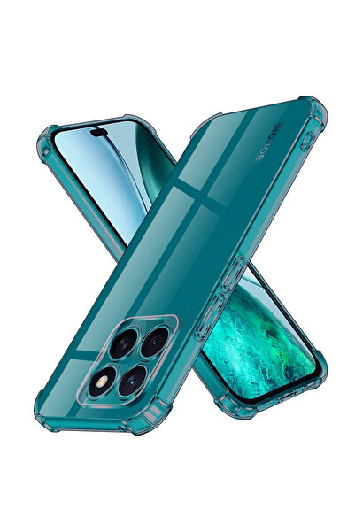 Stef's Cat Husa pentru Honor X8c, Stef's Cat, Shockproof Clear Silicone, fumuriu