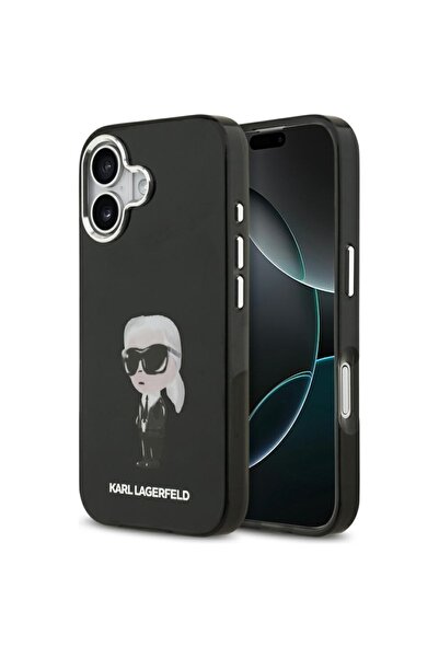 Karl Lagerfeld Husa pentru iPhone 17, Karl Lagerfeld, TPU, Negru