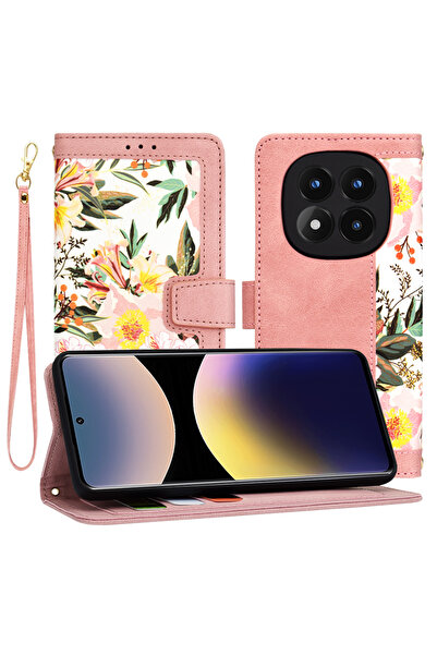 Techsuit Θήκη για Xiaomi Redmi Note 14 Pro 4G, Techsuit, PU, ​ ​ Ροζ