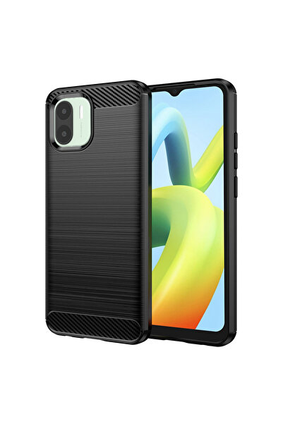 Techsuit Husa pentru Xiaomi Redmi A1 / Xiaomi Redmi A2, Carbon Silicone, prot...