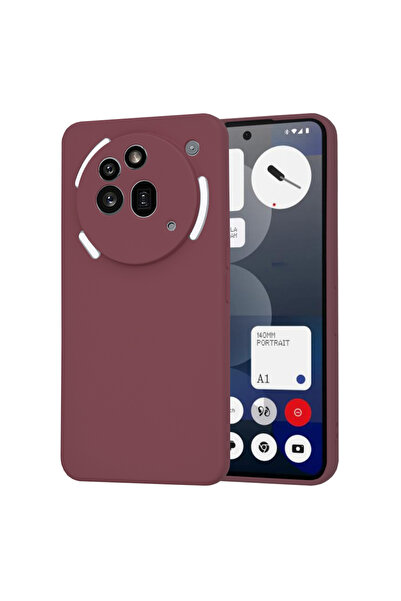 Techsuit Θήκη για Nothing Phone (3a) Pro, Techsuit, Σιλικόνης, Βυσσινί