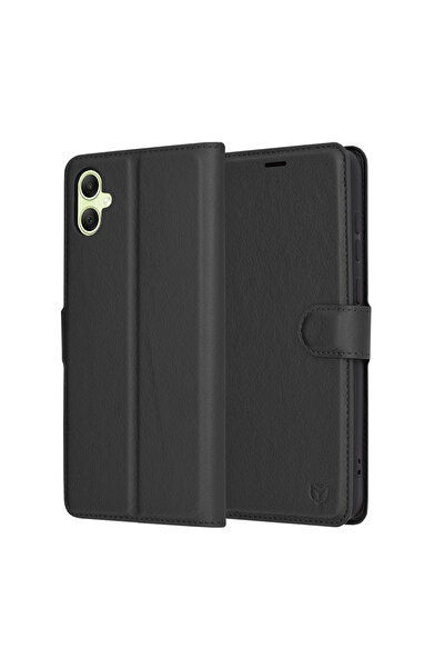 Stef's Cat Husa pentru Samsung Galaxy A05, Stef's Cat, Leather Folio, negru