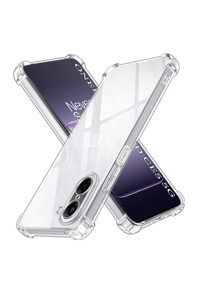 Techsuit Husa pentru OnePlus Nord CE5, Shockproof Clear Silicone, protectie a...