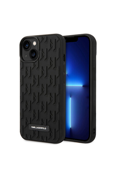 OEM Husa pentru iPhone 14 Plus, Karl Lagerfeld, Protectie, negru