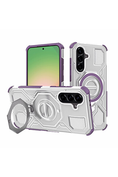 Stef's Cat Husa pentru Samsung Galaxy A56 5G, Stef's Cat, Carbon Shield PRO, mov