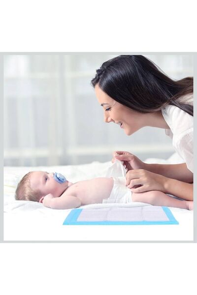 Generic 50 pcs pack 60x45cm Medium Disposable Changing Pad Leak-Proof Underpa...
