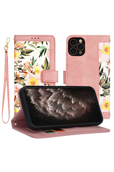 Techsuit Husa pentru iPhone 11 Pro, Techsuit, PU, Roz
