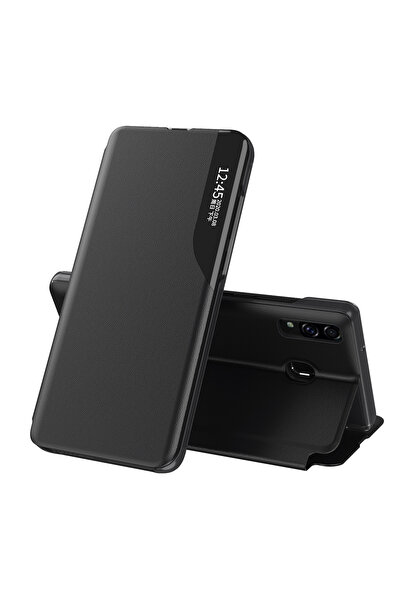 Stef's Cat Θήκη για Samsung Galaxy A20e, Γάτα της Στεφ, Σειρά eFold, μαύρο