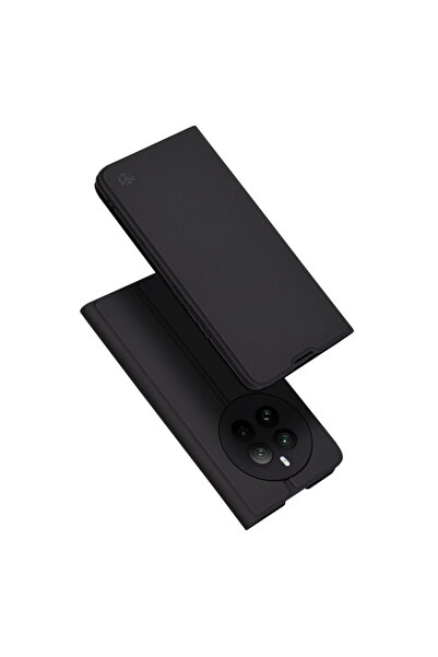 Techsuit Husa pentru Realme 12 Pro, Techsuit, PU, Negru