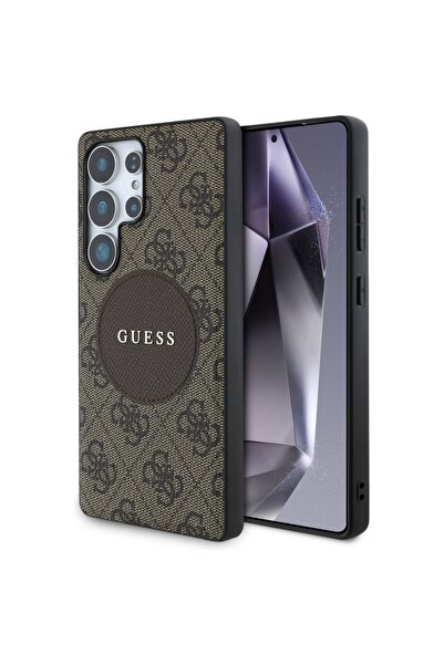 Guess Θήκη για Samsung Galaxy S25 Ultra, Guess, PU ​ ​ Καφέ