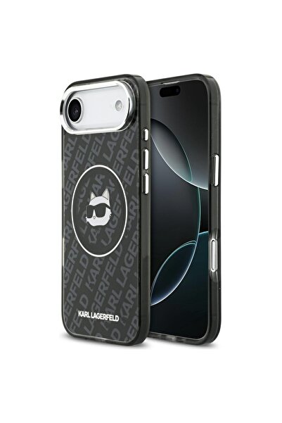 Stef's Cat Husa pentru iPhone 17 Air, Stef's Cat, IML Choupette Head Logo Mag...
