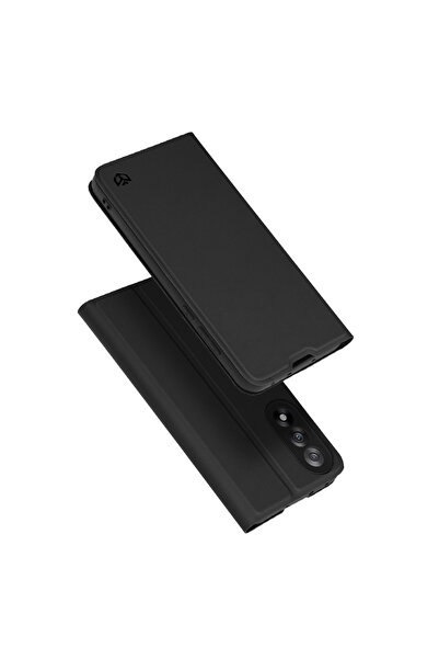 Techsuit Husa pentru OnePlus Nord 5, Techsuit, PU, Negru