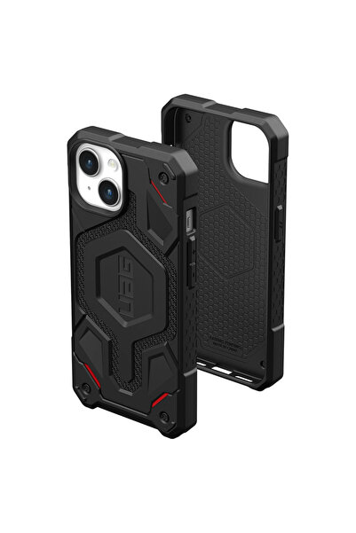 UAG Husa pentru iPhone 15 Plus, Monarch Pro MagSafe, protectie antisoc, negru