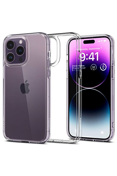 Spigen Husa pentru iPhone 14 Pro Max, Spigen, Silicon, Transparent