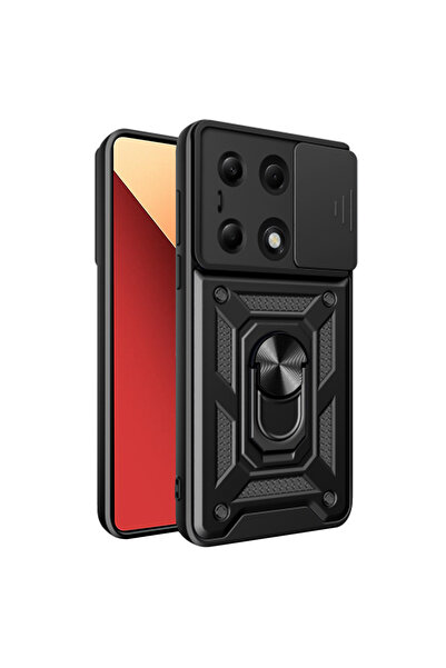 Techsuit Θήκη για Xiaomi Redmi Note 13 Pro 4G, Techsuit, TPU, Μαύρο