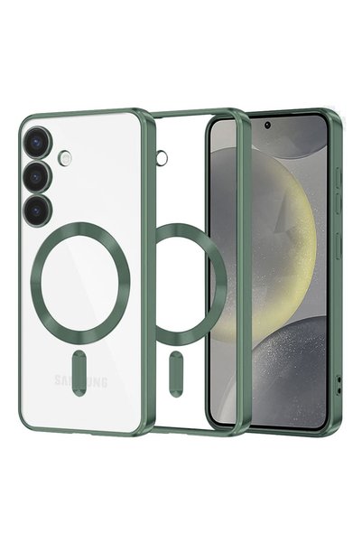 Techsuit Husa pentru Samsung Galaxy S24, Techsuit, TPU, Verde Inchis