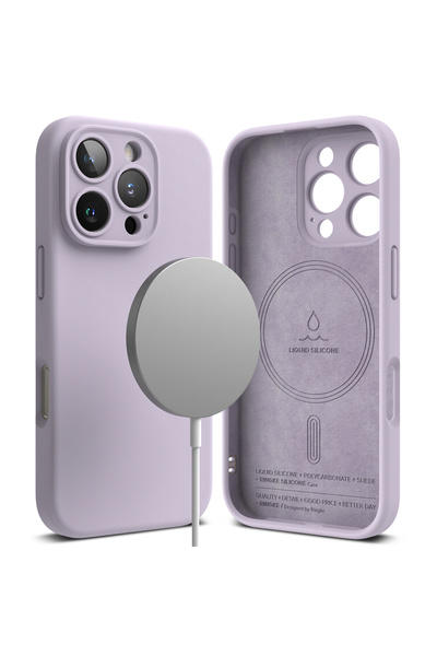Ringke Husa pentru iPhone 16 Pro, Ringke, Silicon, Mov
