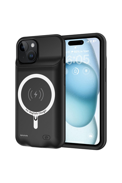 OEM Калъф за iPhone 15 Plus, Южно небе, Защита, черен