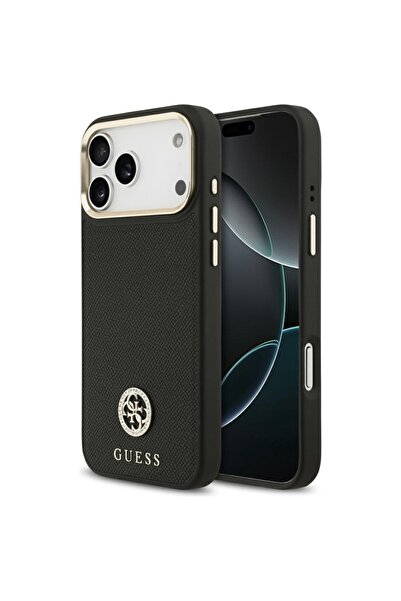 Guess Θήκη για iPhone 17 Pro Max, Guess, PU ​ ​ Μαύρο