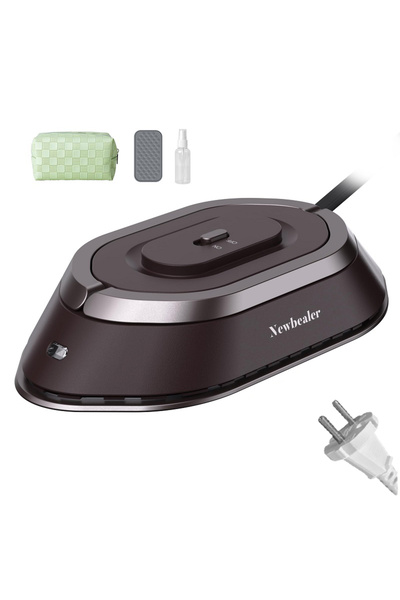 Choice10 Black EU Plug YUNCHI Portable Mini Electric Iron Dual-voltage Non-st...