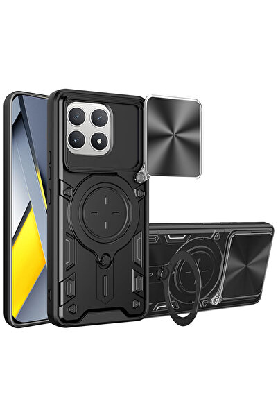 Techsuit Θήκη για Xiaomi Poco F8 Pro, Techsuit, TPU, Μαύρο