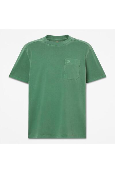 Timberland MERRYMACK RIVER Garment Dye Chest Pocket Erkek Tişört TB0A5VDHA6Z1...