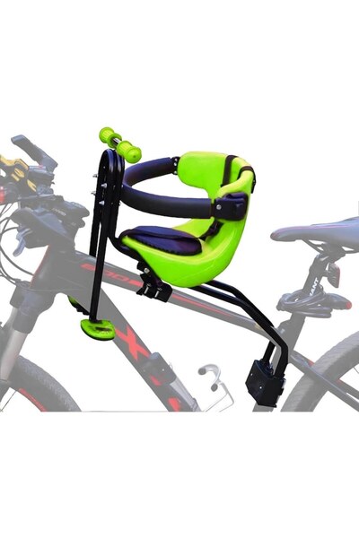 İdeas4comfort Παιδικό κάθισμα ποδηλάτου εμπρόσθιας τοποθέτησης, ζώνες ασφαλεί...