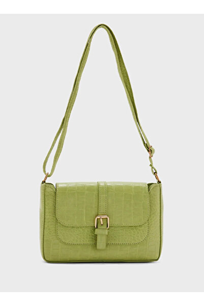 ELLA Croc Detail Mini Crossbody Bag