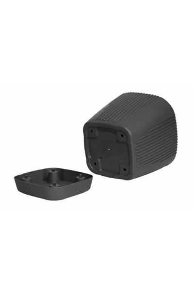 Alezy ZB03 Tabaklı Zambak Saksı 3,4 lt 17,5 cm Antrasit