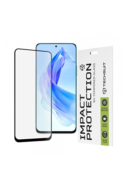 Stef's Cat Προστατευτικό οθόνης για Honor 90 Lite, Σκληρυμένο γυαλί, Πλήρης ε...